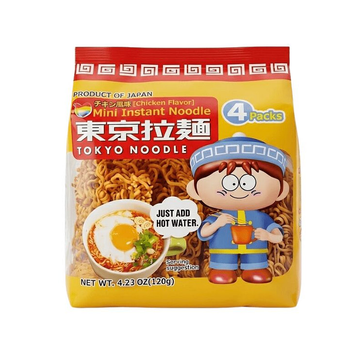 [Tokyo Noodle] Chicken Mini - 4.23oz 1 each (min 2)