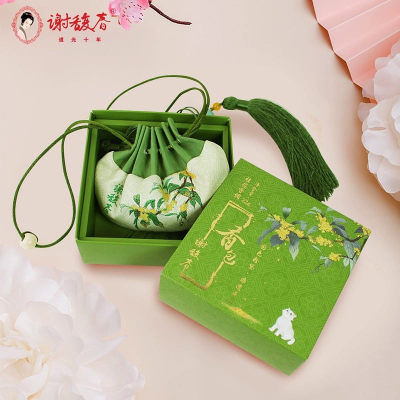 Xiefuchun Green Osmanthus Scented Sachet 1 count