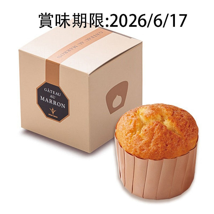 东京银座 栗子奶油 蛋糕 1块