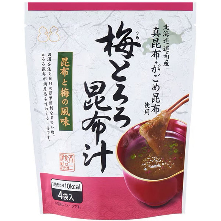 富士食品梅花昆布汤 4ct 1 份