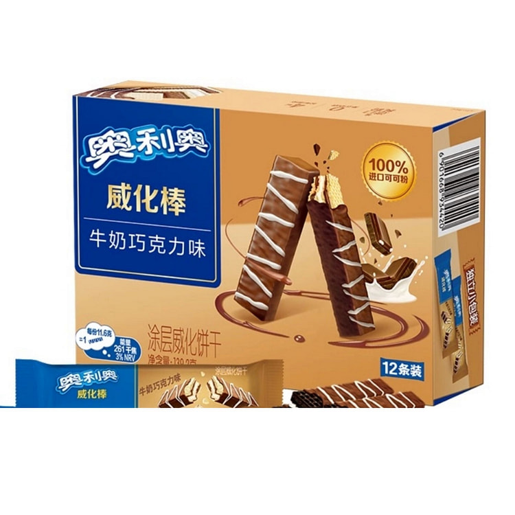 Oreo Wafer Sticks (Milk Chocolate) 12-piece pack