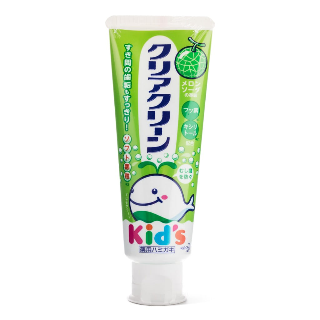 Kao Clear Clean Kid's Toothpaste, Melon 70 g