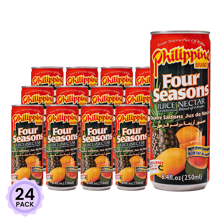 Philippine Brand 4种水果混合果汁 250 毫升*24 包