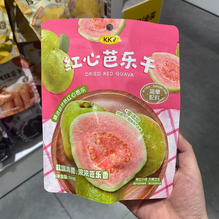 KKV Dried Guava*1 Bag 50 g