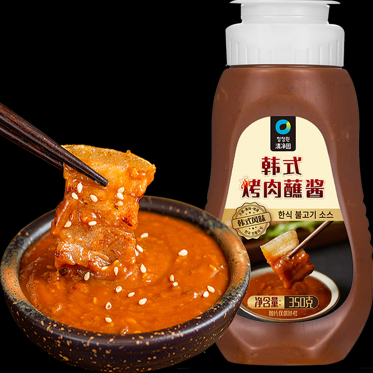 清净园酱类调料韩式烤肉蘸酱350g