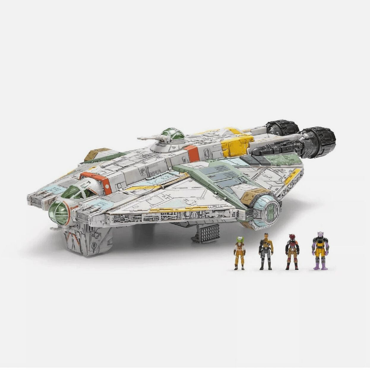 Star Wars Micro Galaxy Squadron Ghost with Mini Fi 1 pack