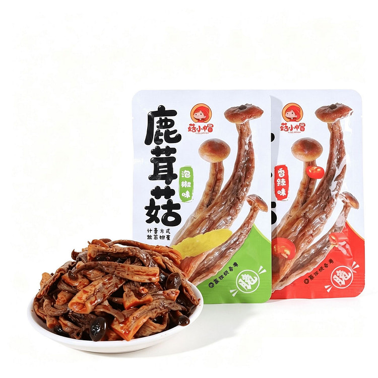 Pickled Chili Flavor Spicy Deer Ear Mushroom 20 g*10 pack
