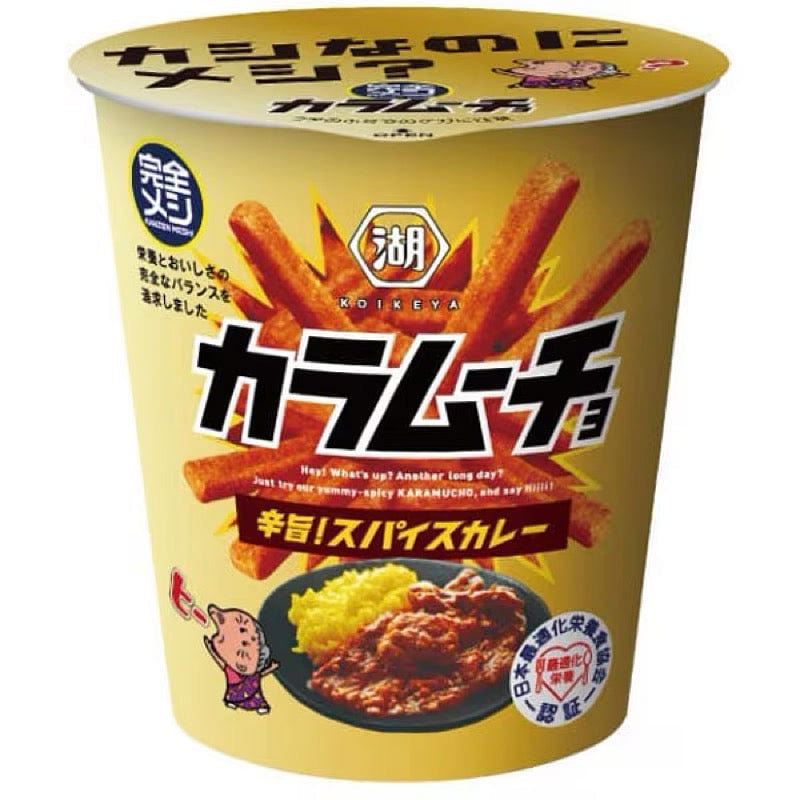 Koikeya Karamucho Spicy Curry Flavor 38g 1 each