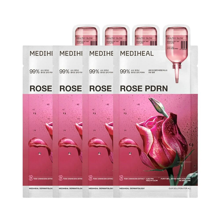 Mediheal Rose PDRN Essential Mask Healthy Glow