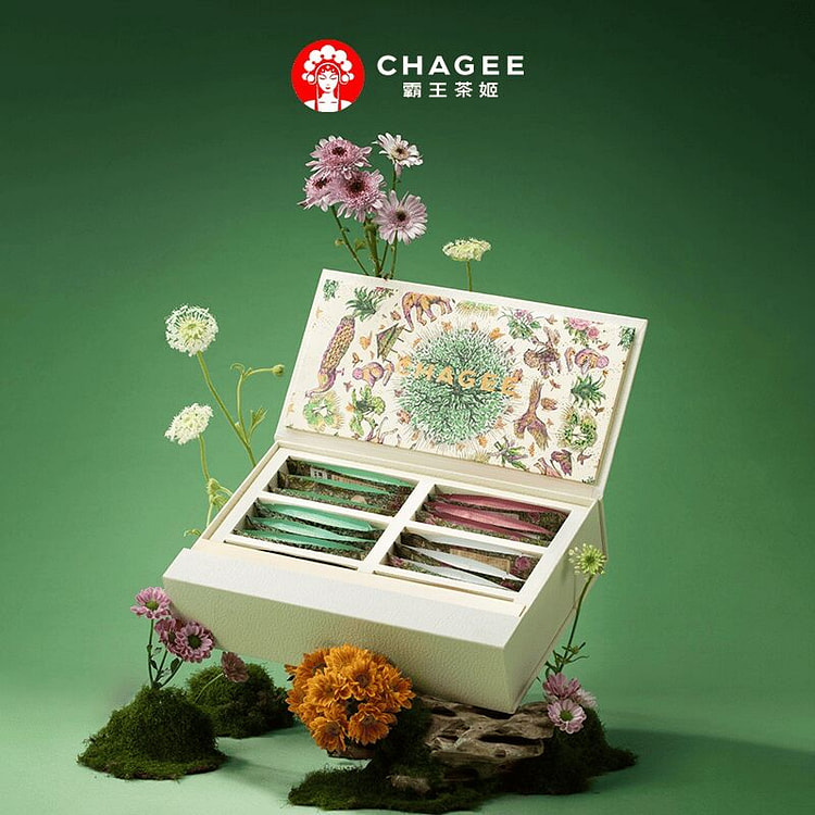 霸王茶姬原叶茶六大茶系赏味茶礼90g礼盒伴手礼正品 90 克