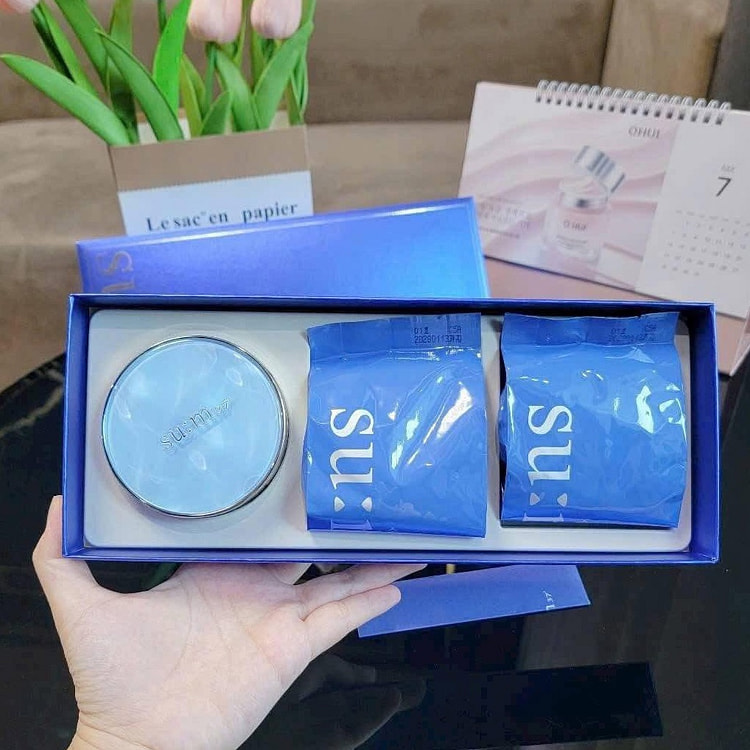 Sum37 Set Kem Điều Chỉnh Tông Da Chống Nắng Cao SPF50+ PA+++ 1 hộp