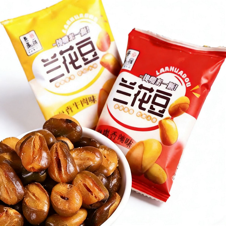 善美源香酥兰花豆散装蚕豆牛肉味零食小包装 260 克