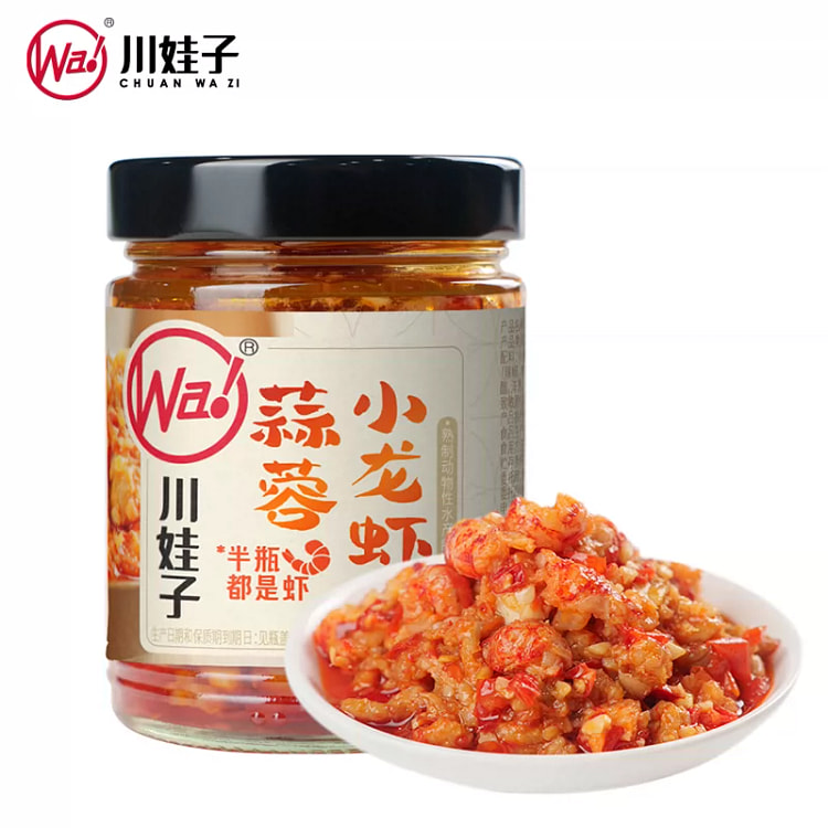 Chuanwazi Spicy Garlic Shrimp Tail Sauce 238g * 1 238 g