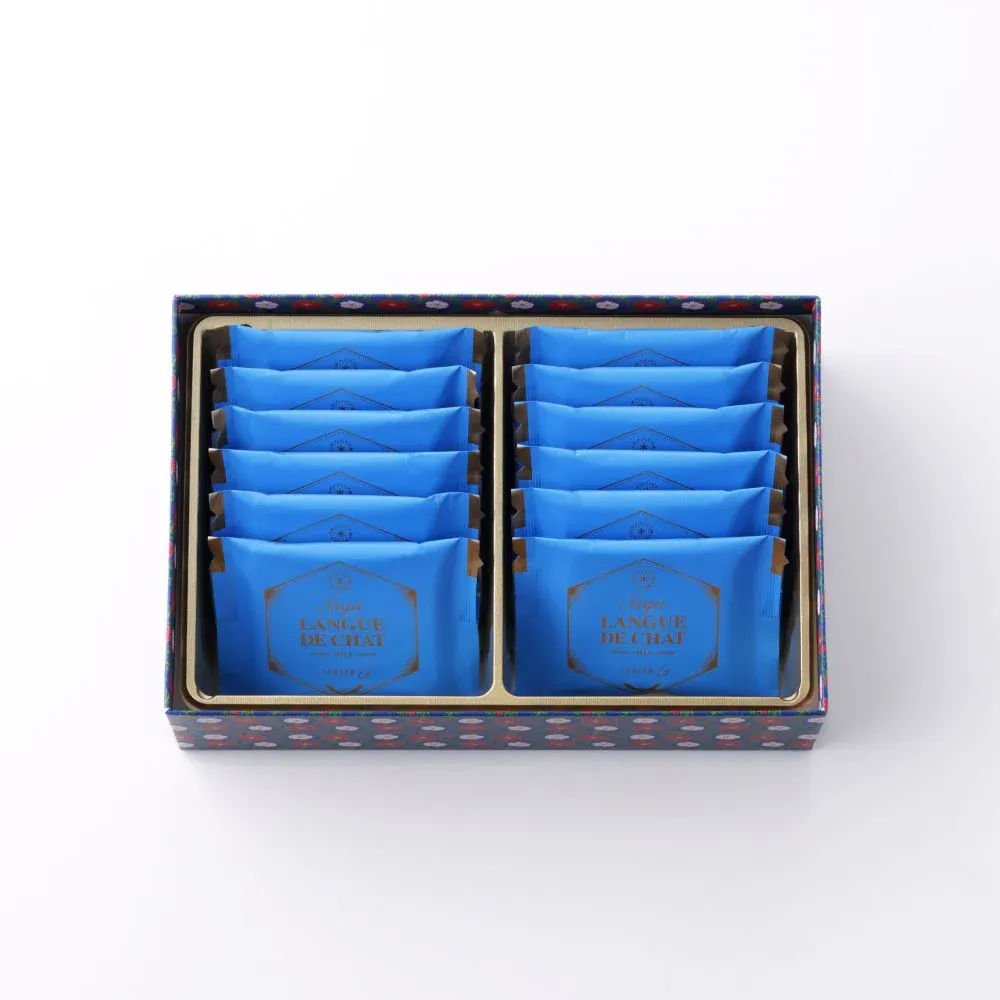 みるく　他の方はお控え下さい 日本直送」石屋製菓・ISHIYA G サク・ラング・ド・シャ ミルク 12枚