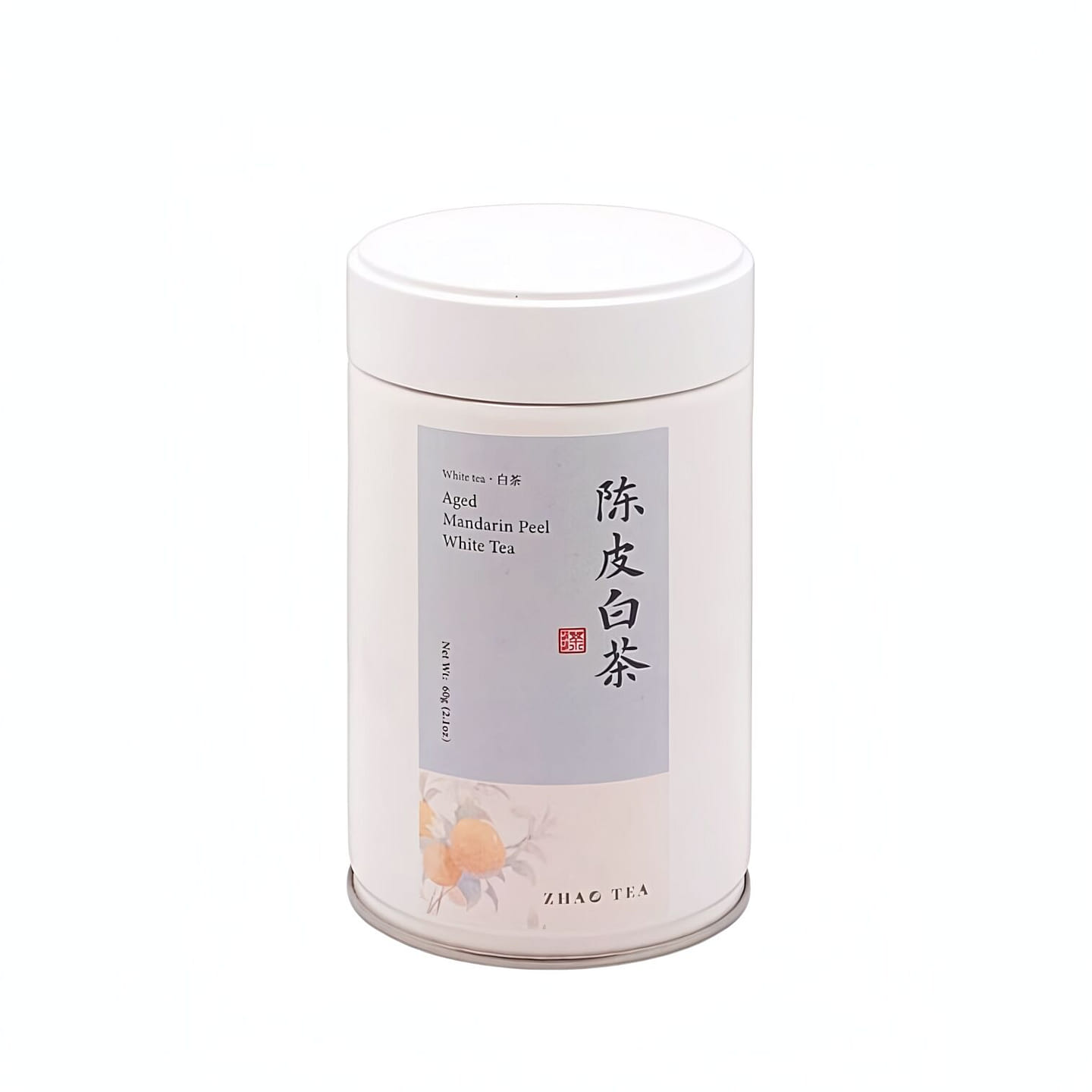 陈皮白茶 福鼎高级老白茶茶叶 健脾助消化 养生茶 60 克