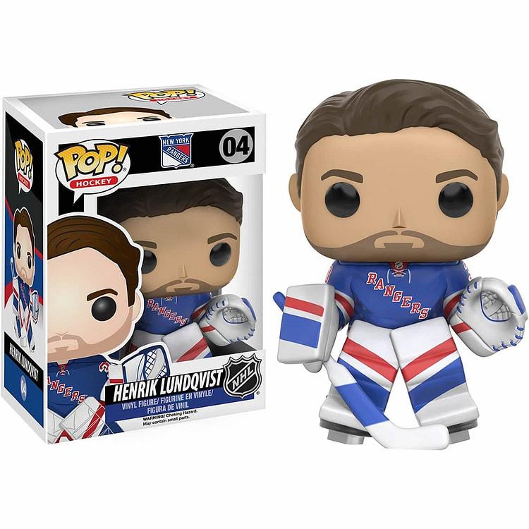 Funko POP! NHL - Henrik Lundqvist (New York Rangers) Pop Figure