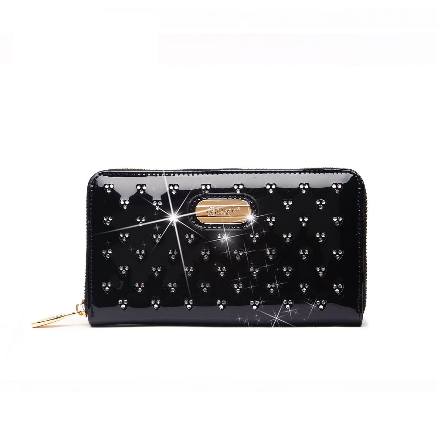 Starz Art Retro Vegan Leather Wristlet and Phone holder Wallet [RZW8368-BK] 1 each