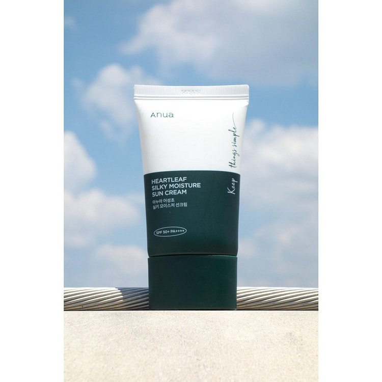 Anua Heartleaf Silky Moisture Cream SPF50+/PA4+