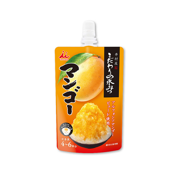 Imuraya Premium Mango Ice Syrup 150g 1 each