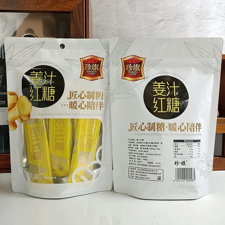 珍旗姜汁红糖