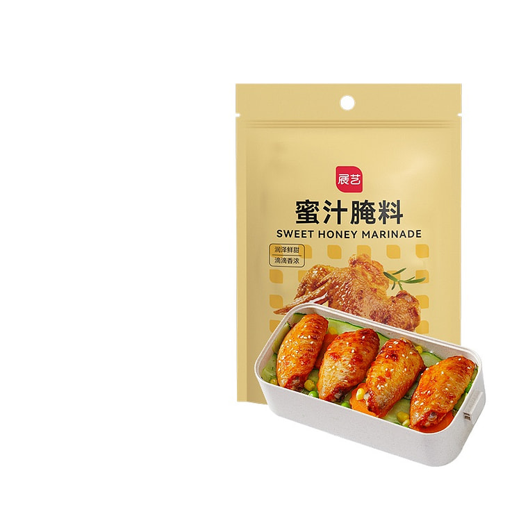 展艺 新奥尔良烤翅腌料蜜汁味140g*1袋