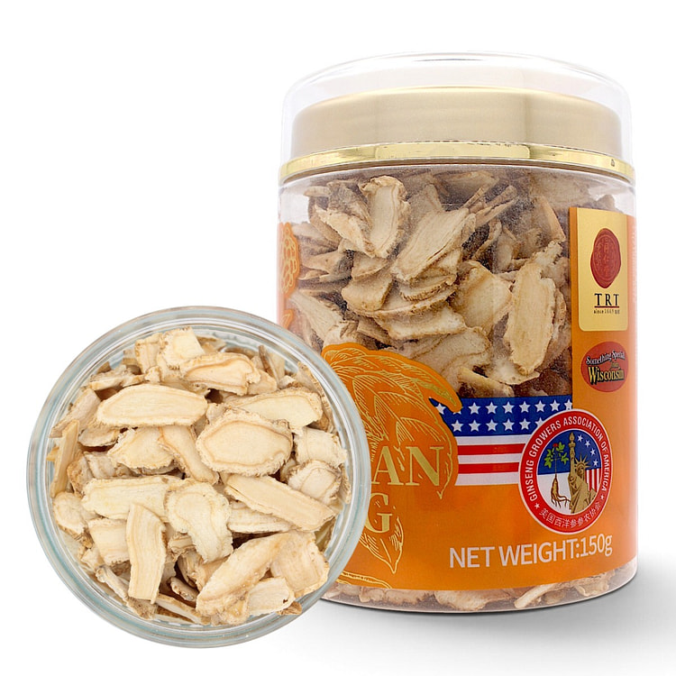 American Wisconsin Ginseng Slices- Large 150 g