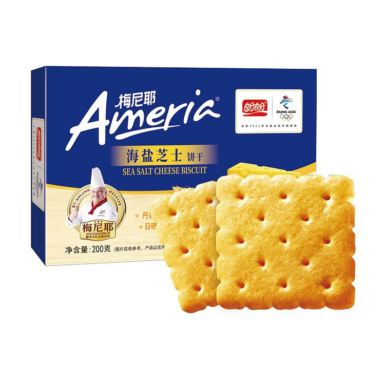 GG梅尼耶海盐芝士味饼干200g
