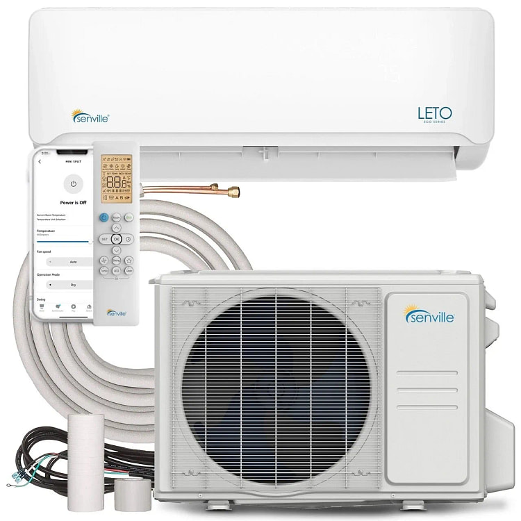 9000 BTU Ductless Mini Split Air Conditioner 1 count
