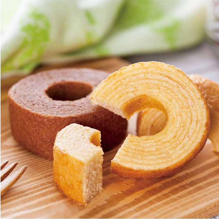 Amidaike 大黑 千代子巧克力年轮蛋糕 10枚入