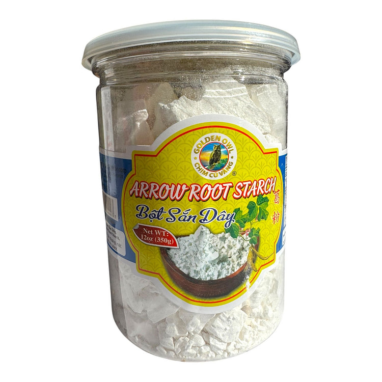Golden Owl Arrow Root Starch (12oz) 350 g