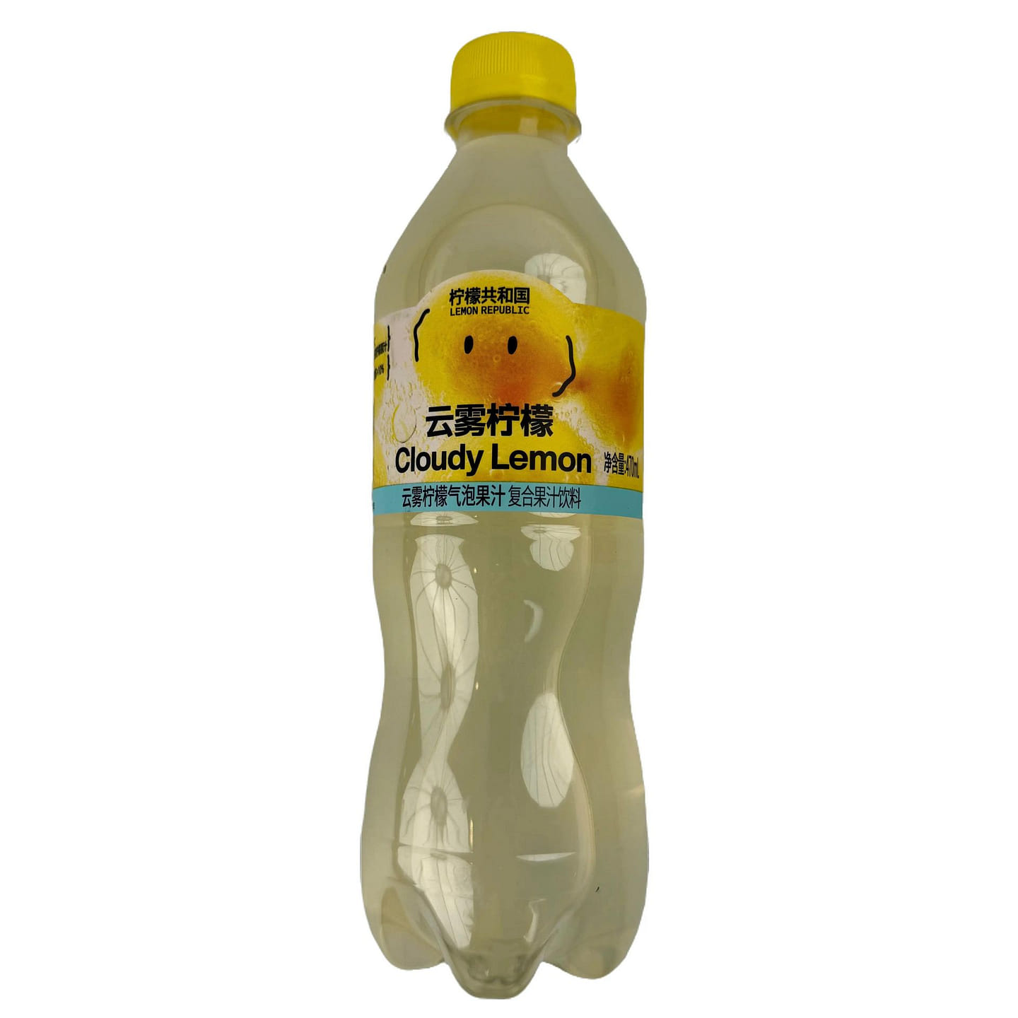 Lemon Republic Lemon flavor Sparkling Water 470 ml