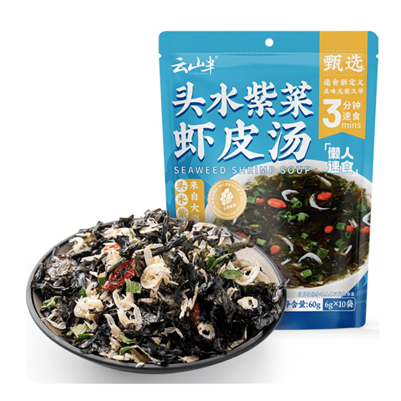 Yunshanban Seaweed shrimp skin soup 60 กรัม