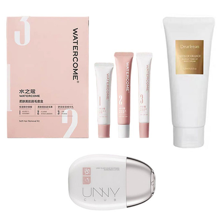 Watercome&Dearirean Combo: body care+suncream 3pcs