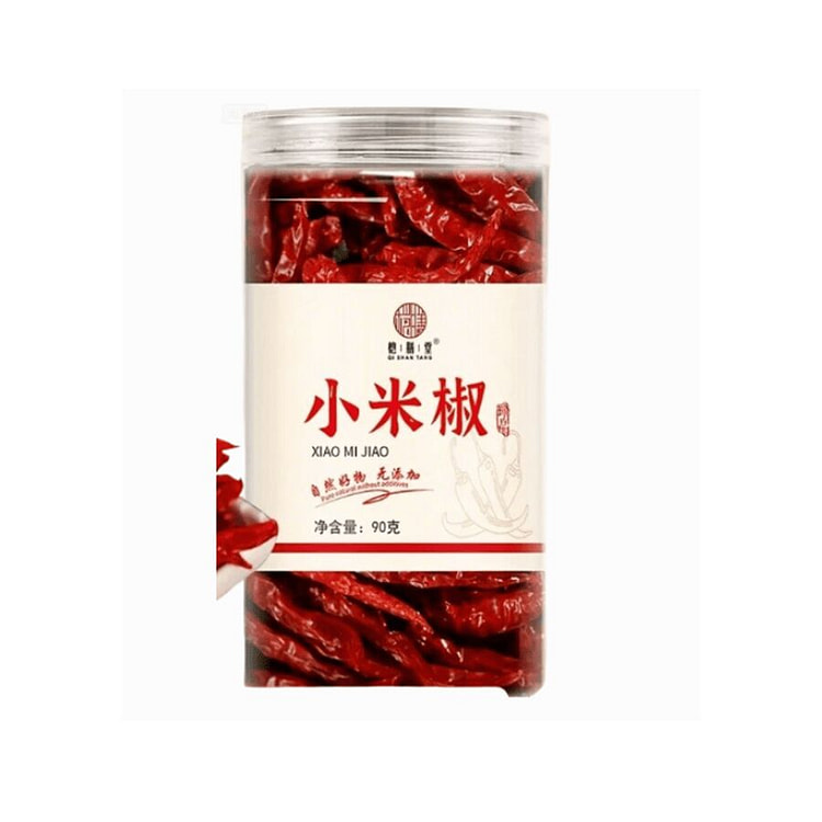 桤膳堂  超香中辣干辣椒  90g*1罐