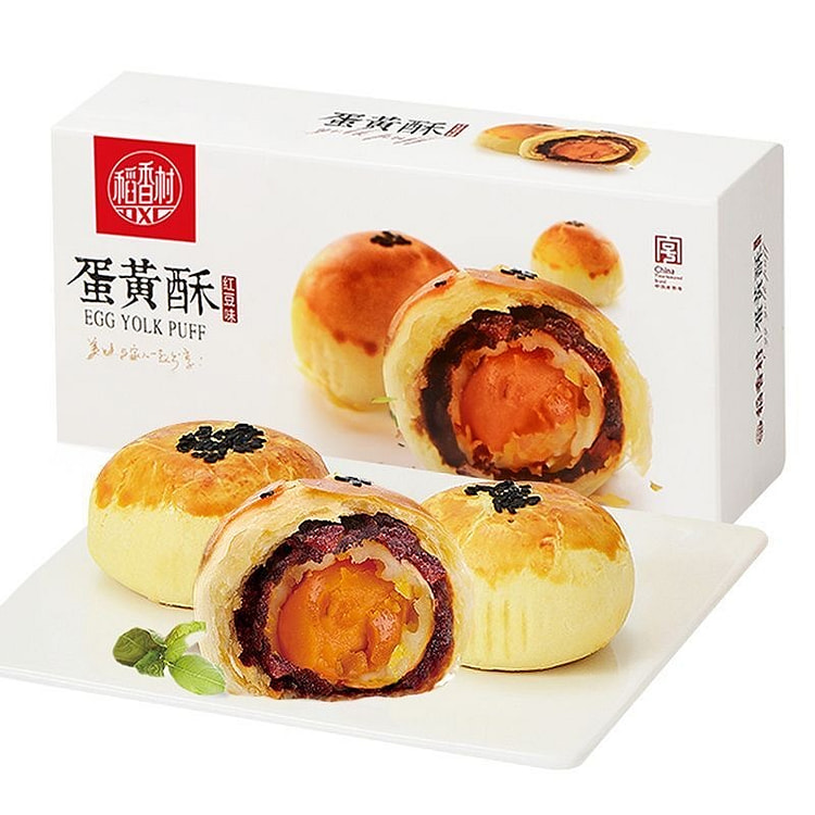 Daoxiangcun Red Bean and Egg Yolk Puff 110 g