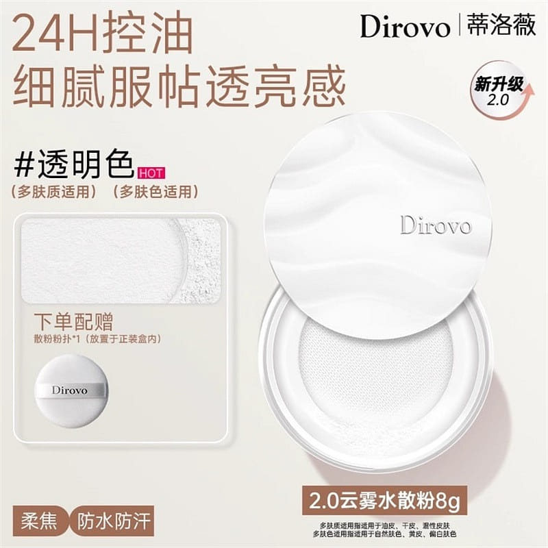 Oil-control setting powder, 8g per box 1 box