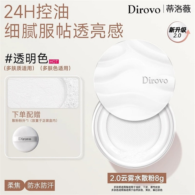 Oil-control setting powder, 8g per box 1 box