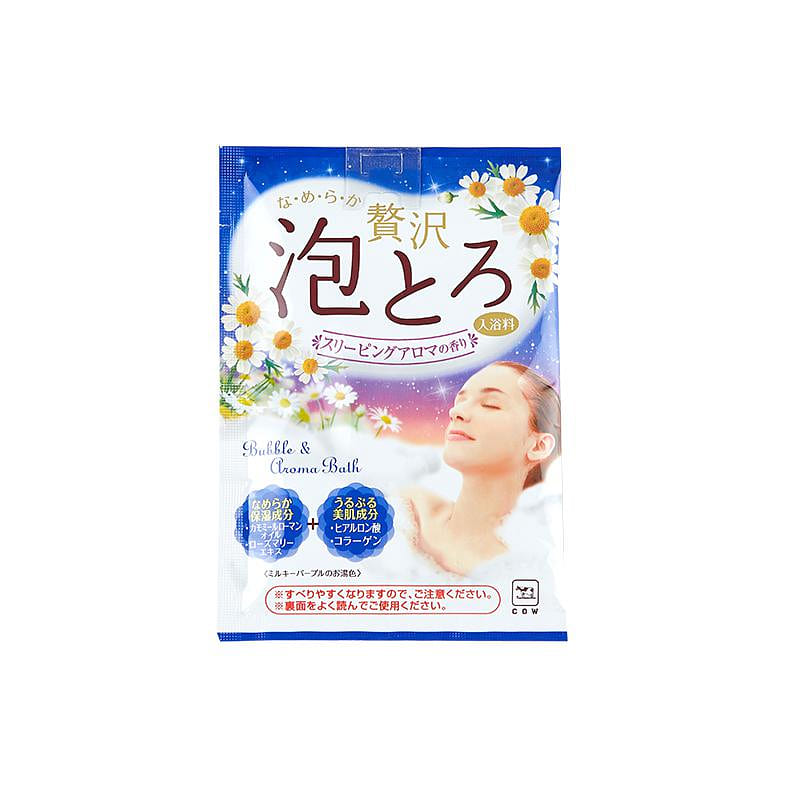 Cow Bubble & Aroma Bath Salt Calming (30g)