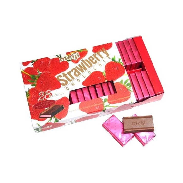 明治 ピアノチョコレートリッチストロベリー味 26個入