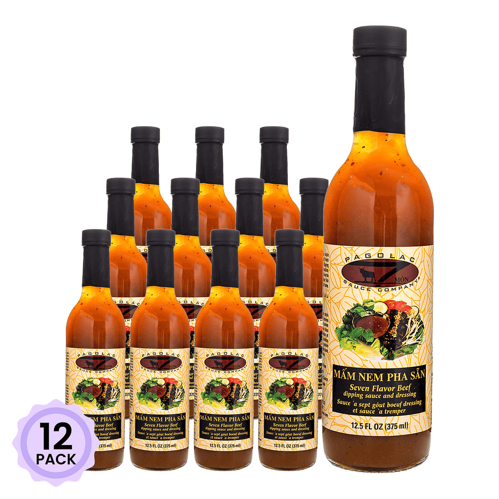 Pagolac Vietnamese Seven Flavor Beef Dipping Sauce 375 ml*12 pack