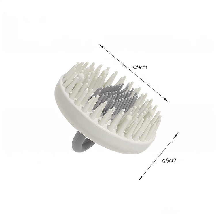 二合一硅胶洗头刷 按摩梳头刷 1 把