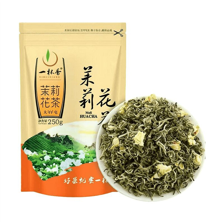 一杯香 茉莉花茶 袋装鲜爽解腻超耐泡嫩芽好茶 1 份