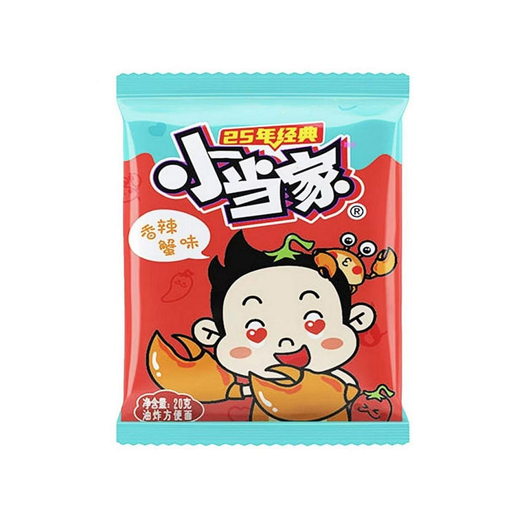 8090后怀旧 小当家干脆面 《香辣蟹味》