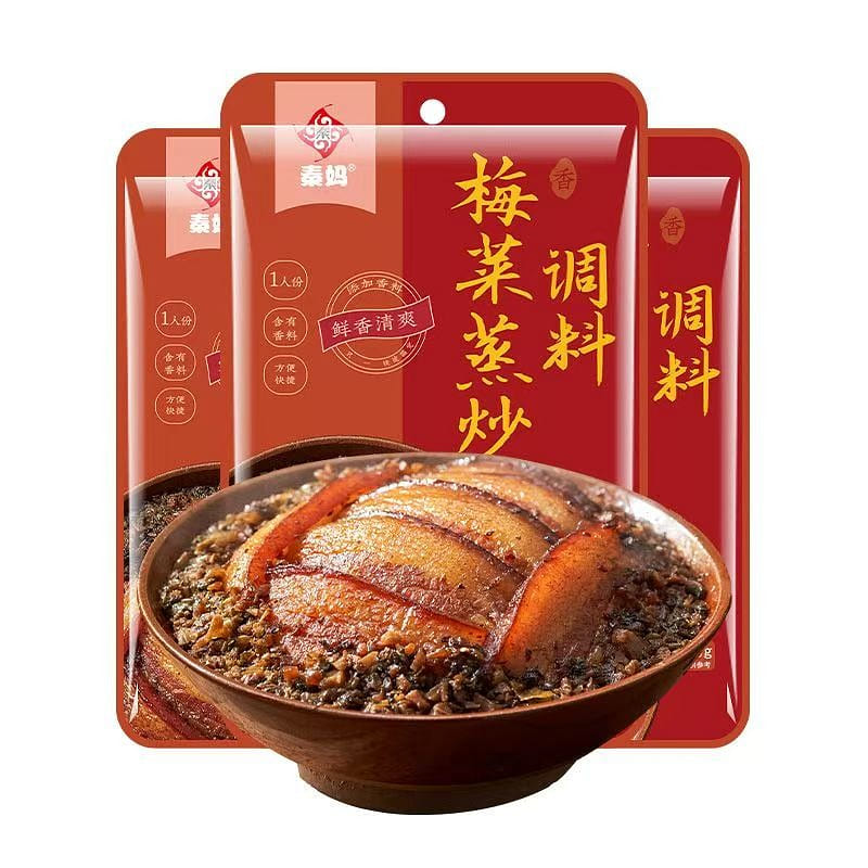 Qin Mama Mei Cai Steamed and Stir fried Seasoning 60 g