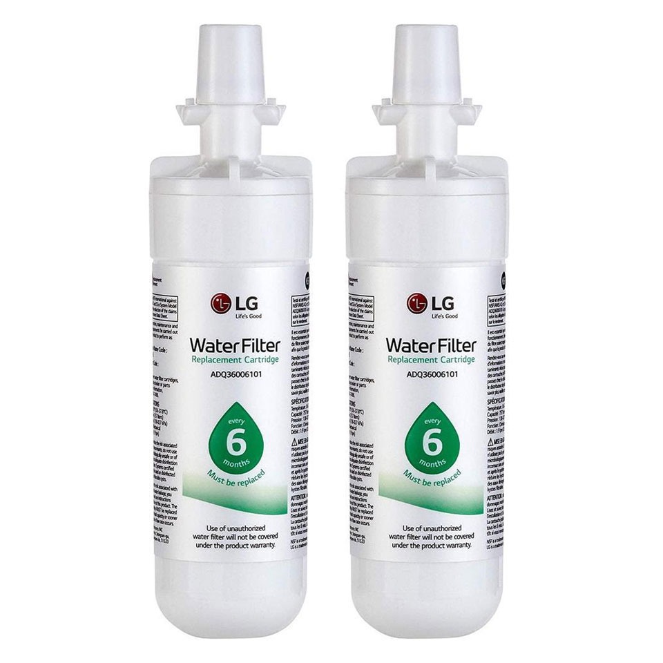 2-Pk LG LT700P-6 Month/200 Gallon Capacity Replacement Refrigerator Water Filter 0.6 磅