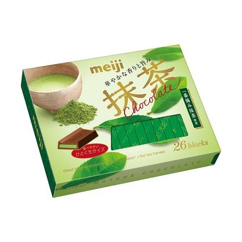 MEIJI Piano Chocolate Rich Matcha Flavor 26pcs 1 each