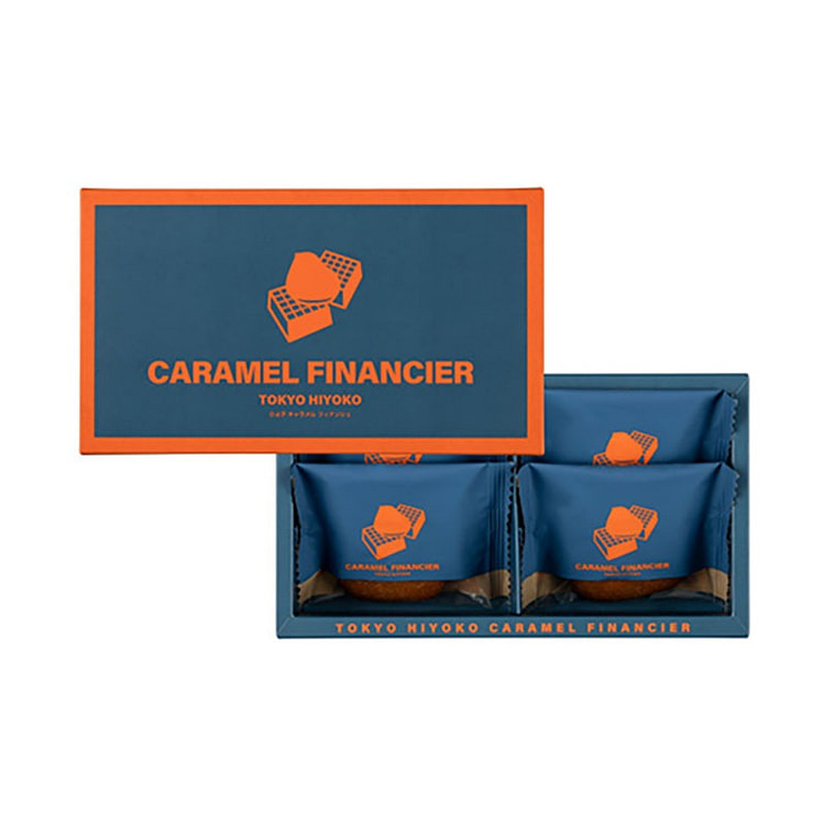 Japan Hiyoko Chicken Layer Financier Caramel Flavor  4pcs