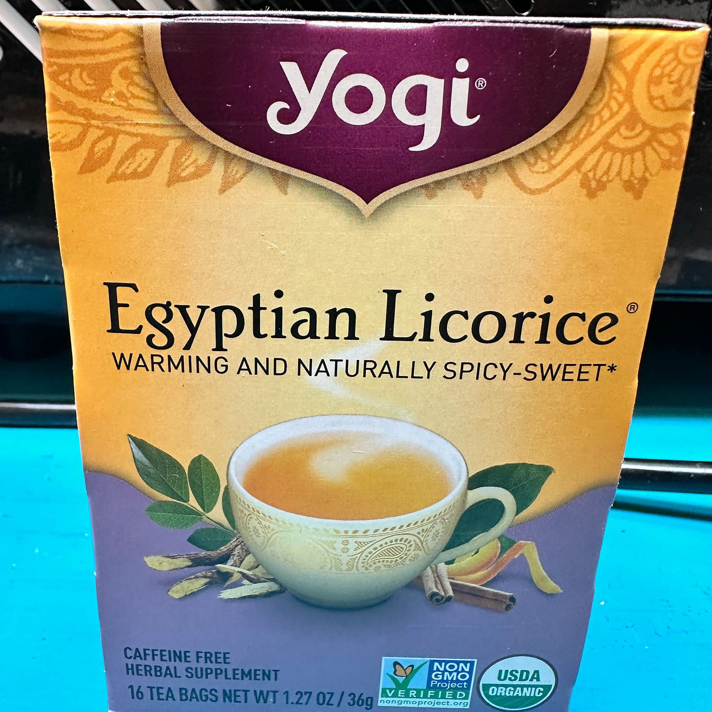 Yogi Egyptian Licorice Bags 16 count