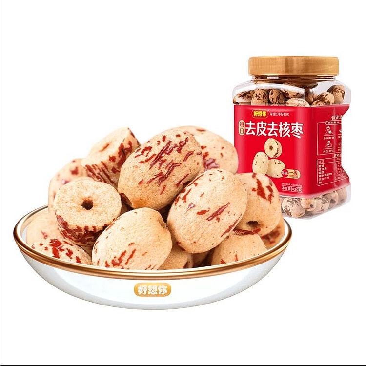 新疆特产去皮去核红枣430克*1罐 430 克