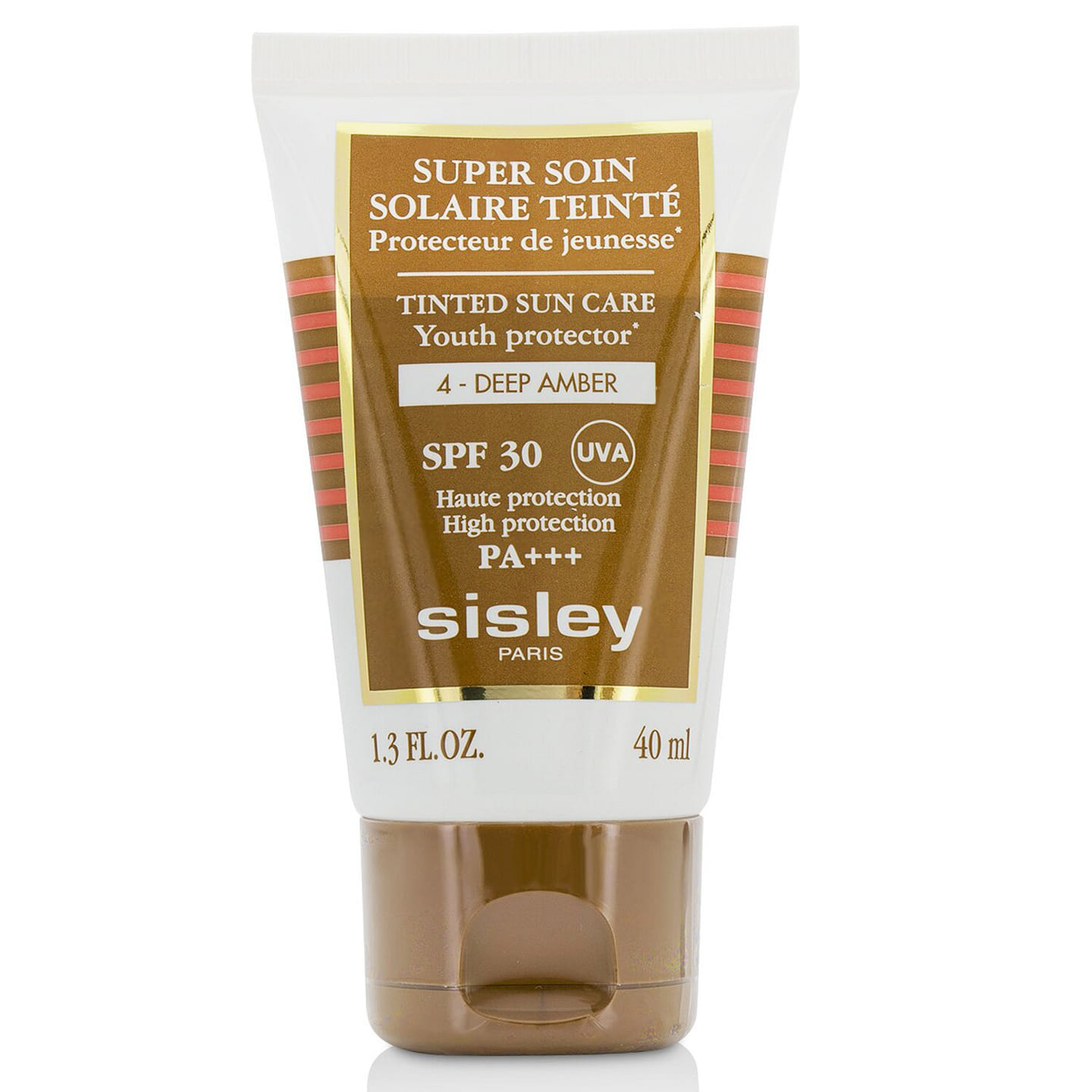 Sisley Super Soin Solaire Tinted Youth Protector SPF 30 UVA PA+++ – #4 Deep Amber 40ml/1.3oz 40 ml